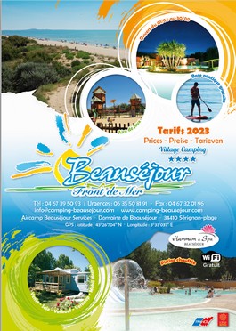 brochure du camping