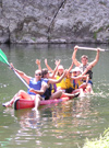 Canoë-kayak dans les gorges de l'Hérault