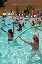 Aquagym au camping Beauséjour