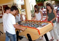 Spiele, Billard und Tischfußball Camping Beauséjour Sérignan Strand