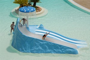 Kinderbecken Campingplatz Schwimmbad