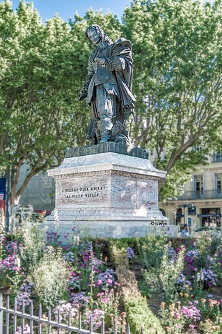 Statue de Paul Riquet à Béziers