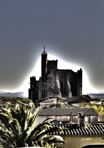 Le charmant village de Capestang