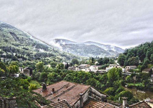 Olargues dans l'Hérault