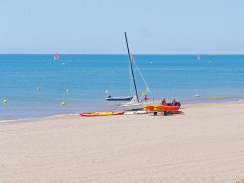 Catamarans, canoes and stand-up-paddle free !